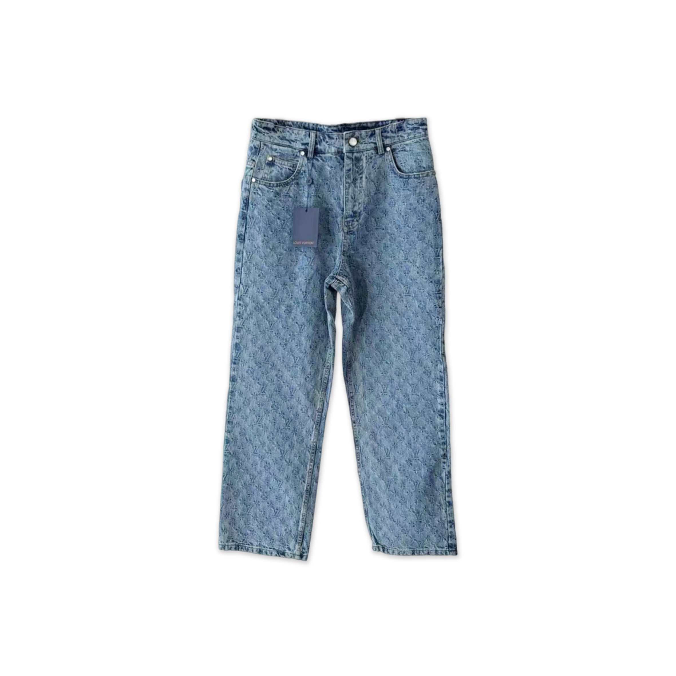 LOUIS VUITTON JACQUARD JEANS